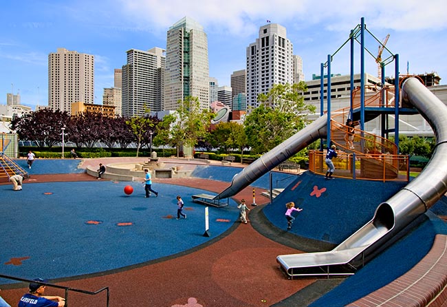Yerba Buena Outdoor Playspace-San Francisco